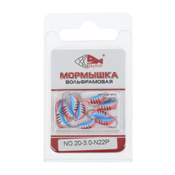 Мормышка вольф. SKYFISH "Рижский банан", крашеная  №20-3.0-N22P